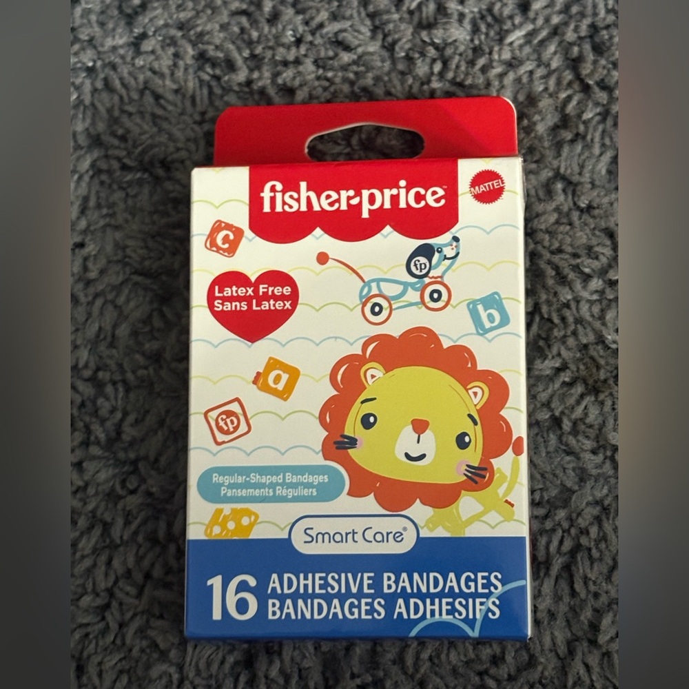NWT box of 16 Fisher-Price Smart Care adhesive bandages